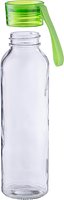 Trinkflasche Uoldivan | Glas | Farbiger Deckel | 500 ml
