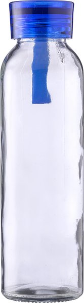Trinkflasche Uoldivan | Glas | Farbiger Deckel | 500 ml