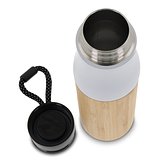 Isolierflasche Bambus mit Trageschlaufe 500ml Paulio