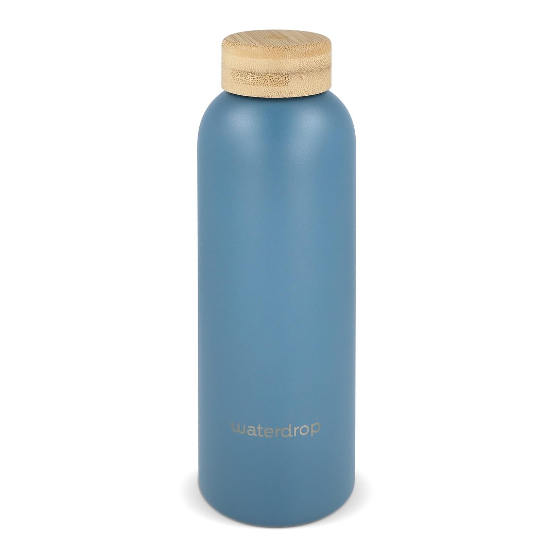 Edelstahlflasche mit Bambusdeckel 600 ml Oriköbi