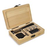 13-teiliges Werkzeugset in Bambusbox Truden