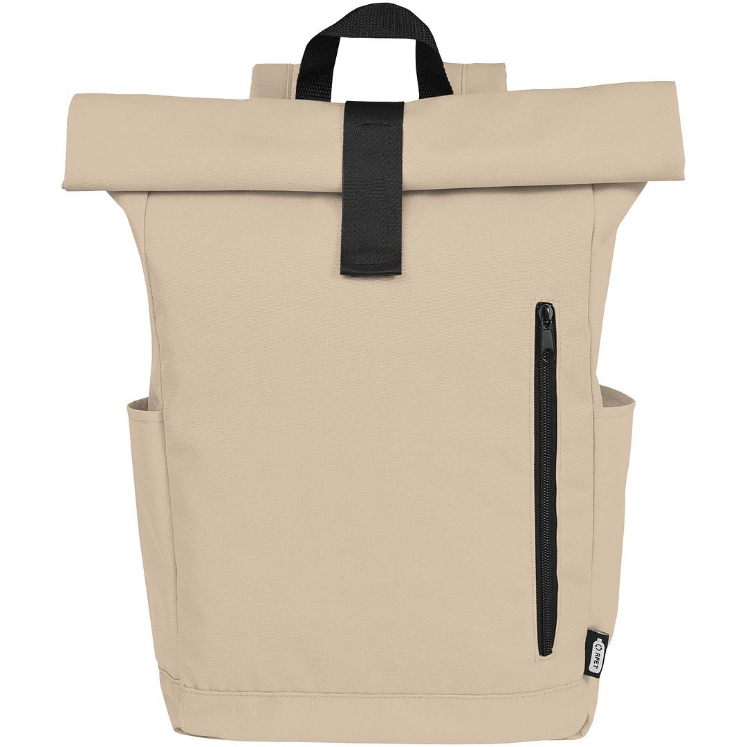 15,6" GRS RPET Roll-Top Rucksack 18 L - Maschtian