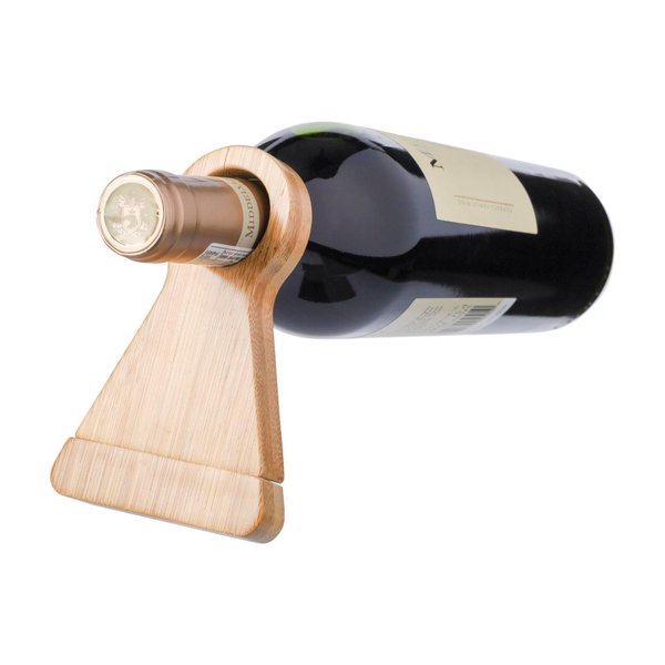 Weinflaschenhalter Vincio Nole | Recycelter Bambus