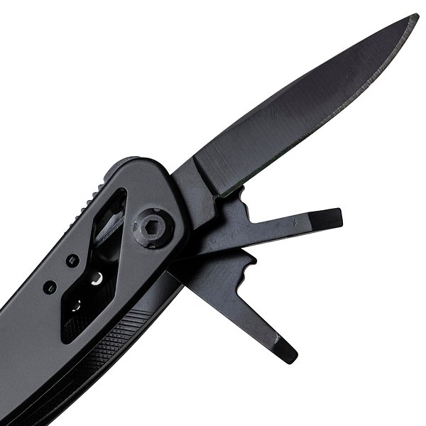 Schwarzes Aluminium-Multitool Lurst