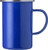 Emaille-Tasse Fränzi | Edelstahlrand | 450 ml