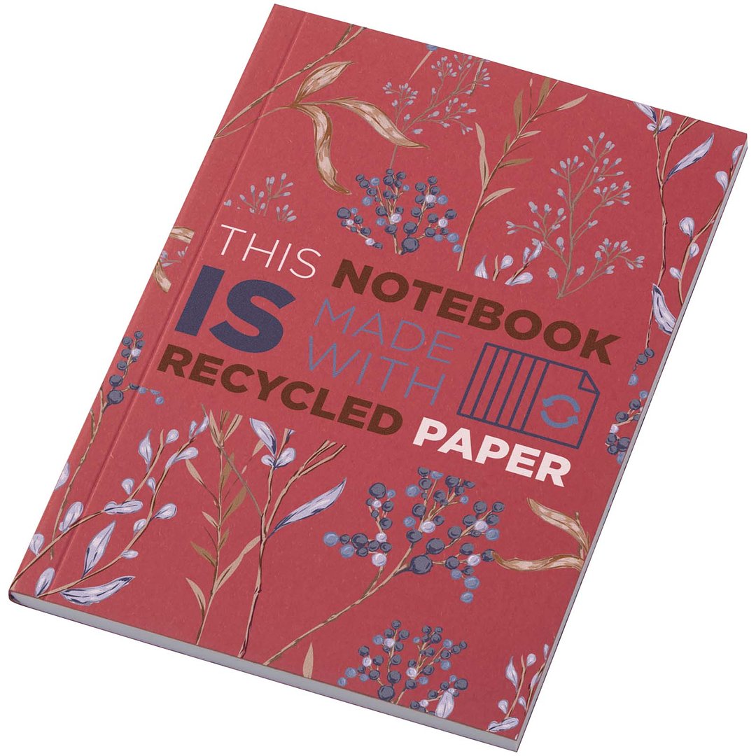 Austen A6 Softcover Notizbuch aus Recyclingmaterial – 50 Blatt - Ninep