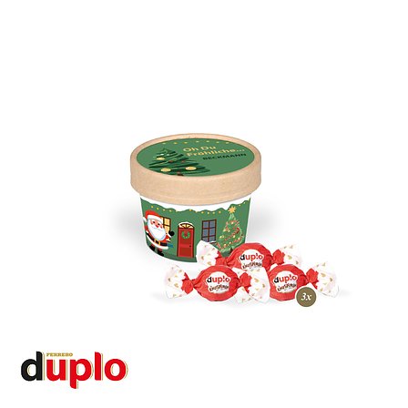 Christmas Paperbox mit duplo Knusperlen