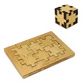 Würfelpuzzle aus Holz Munna