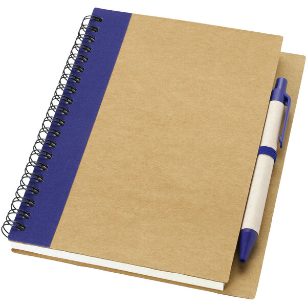 A6 Recycling Notizbuch mit Stift - Dinga