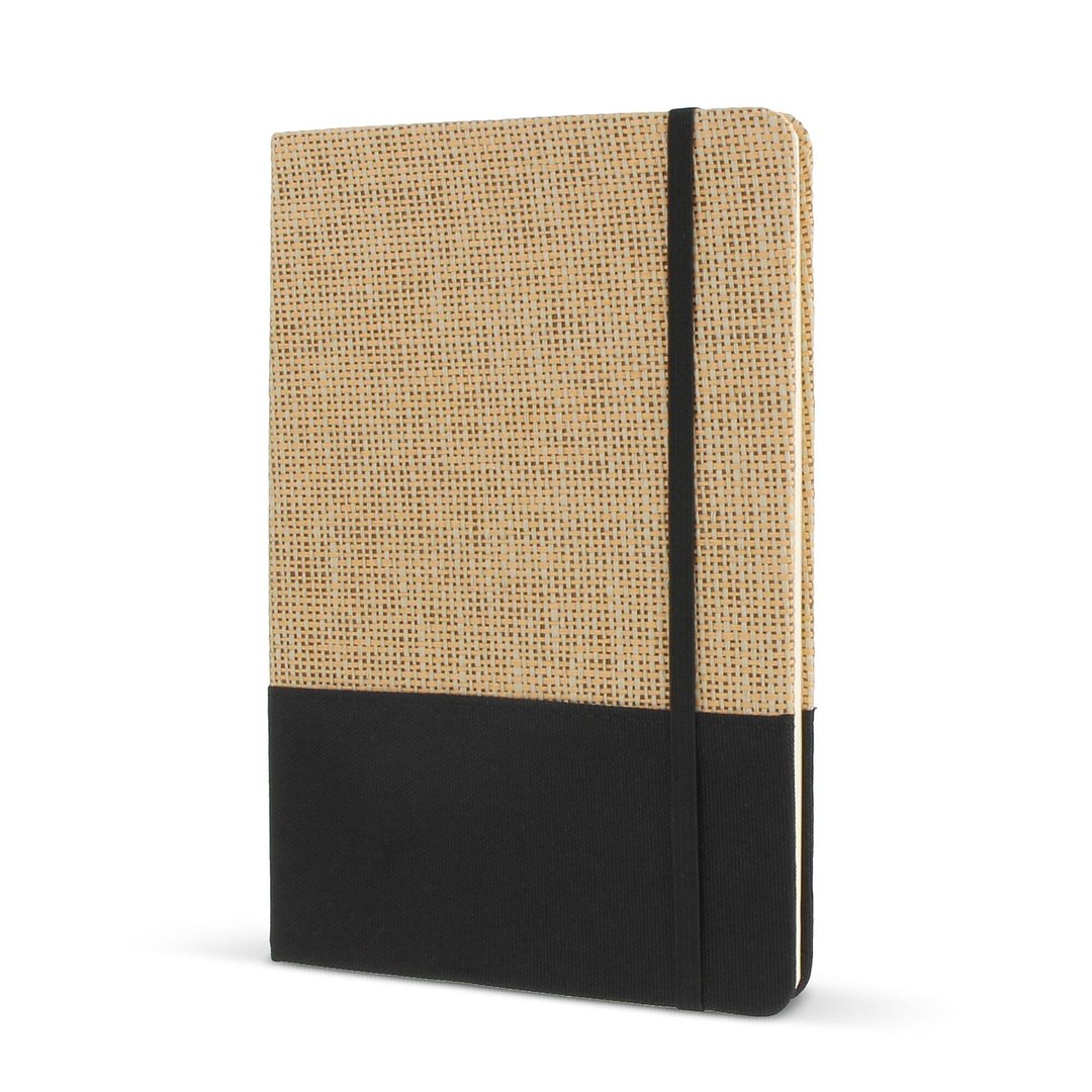Notizbuch Jute R-PET GRS Nolfel