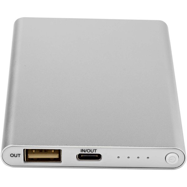 4000 mAh Type-C Powerbank aus recyceltem Aluminium - Mirg