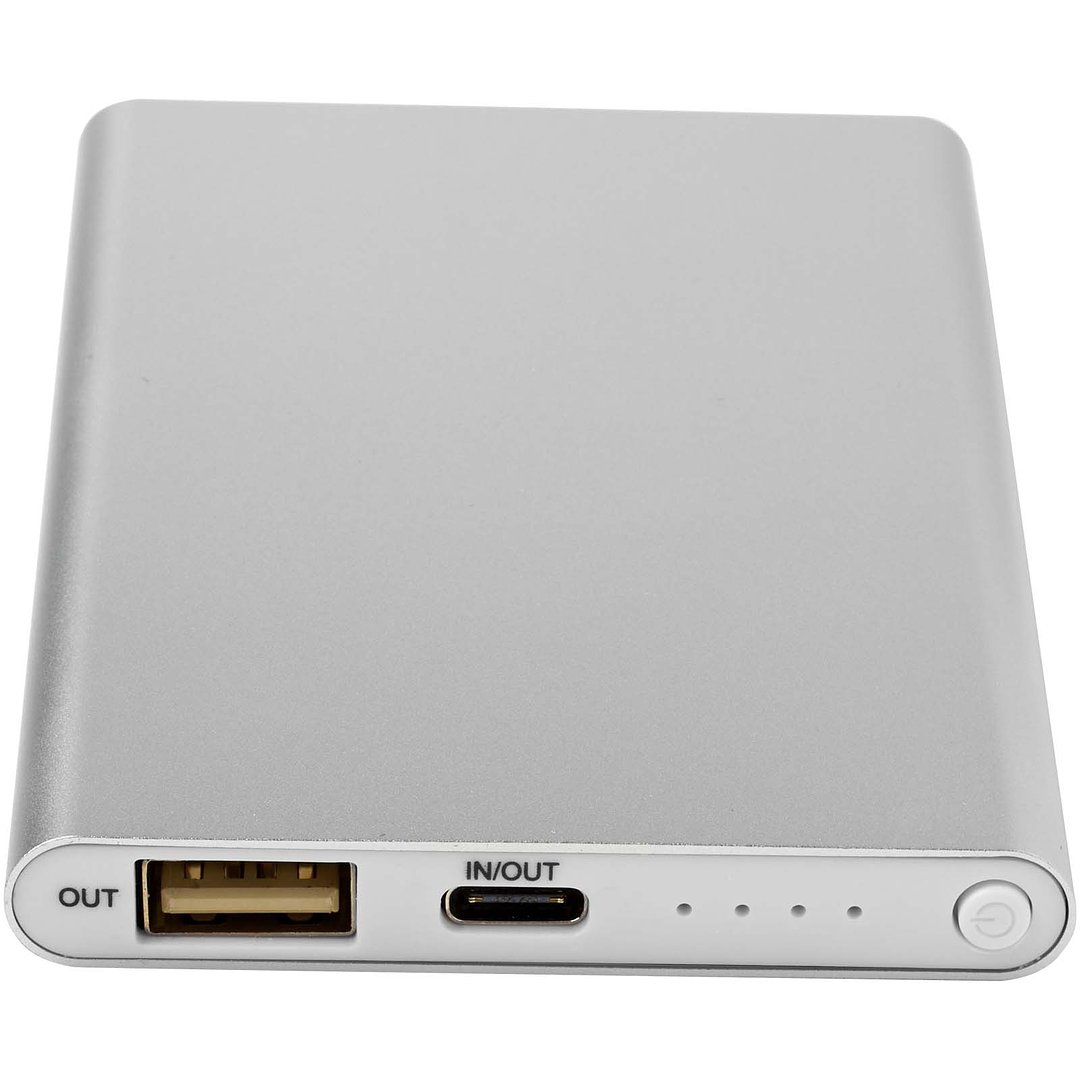 4000 mAh Type-C Powerbank aus recyceltem Aluminium - Mirg