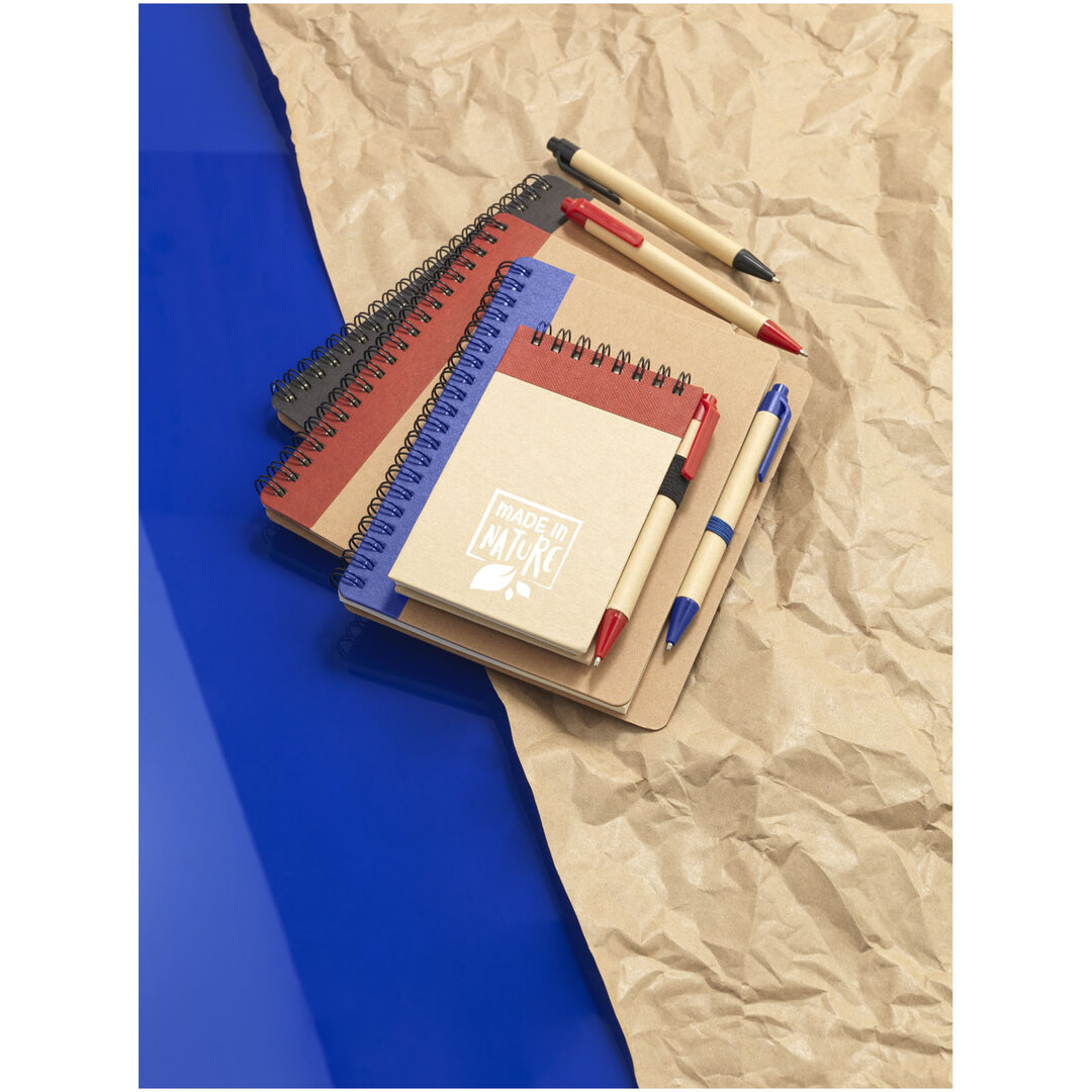 A7 Recycling Notizblock mit Stift - Ongli