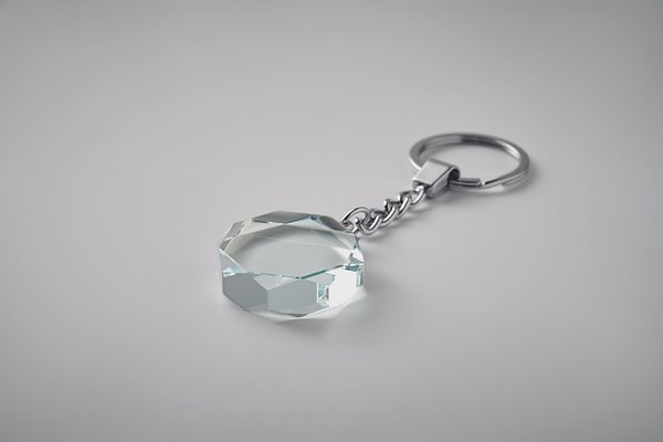 Schlüsselanhänger Glas rund Giannina