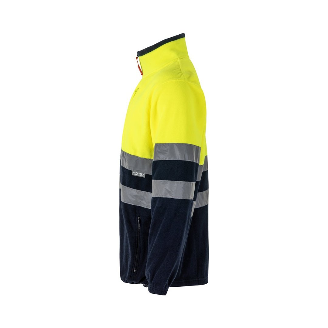 Zweifarbige Fleecejacke (280g/m²), aus Polyester (100%) Altiat