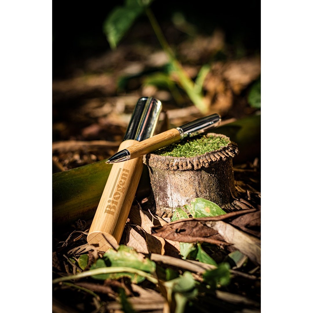 Kugelschreiber aus Bambus Jongi