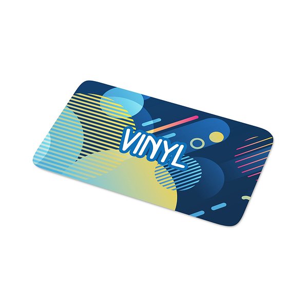 Vinyl Sticker Rechteck 30x15mm Vrely