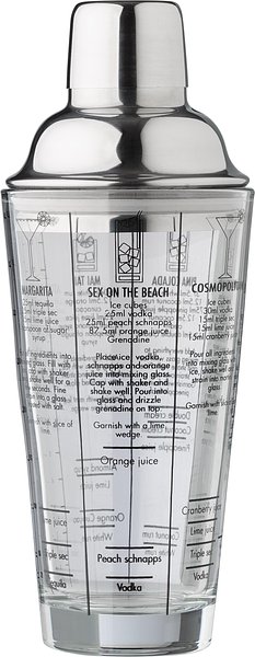 Glas-Cocktailshaker (400 ml) Mirina
