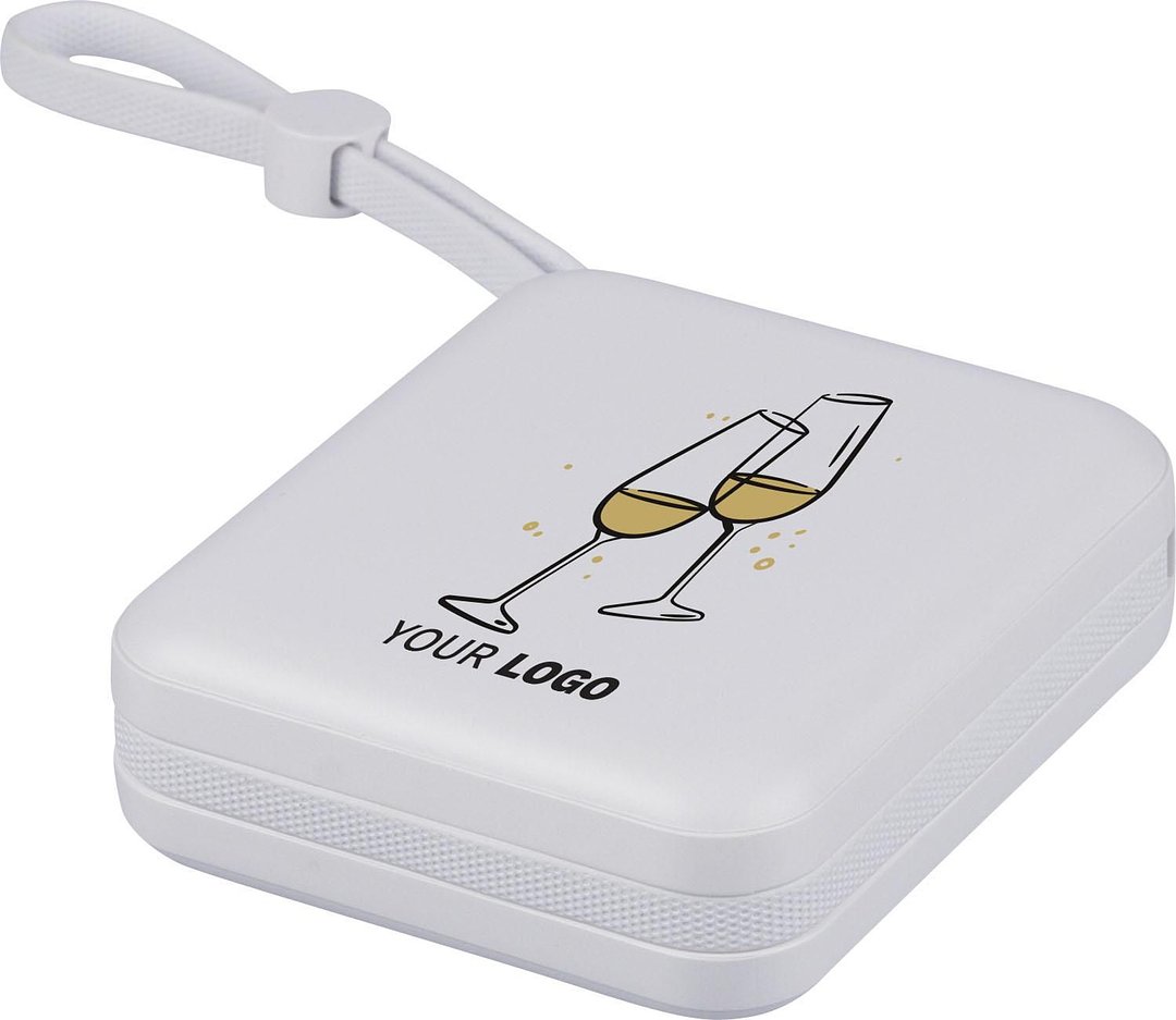 Recycelte ABS-Powerbank Neli