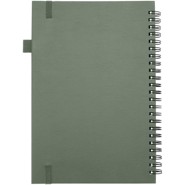A5 Hardcover Spiralnotizbuch aus recyceltem Kunststoff - Palin