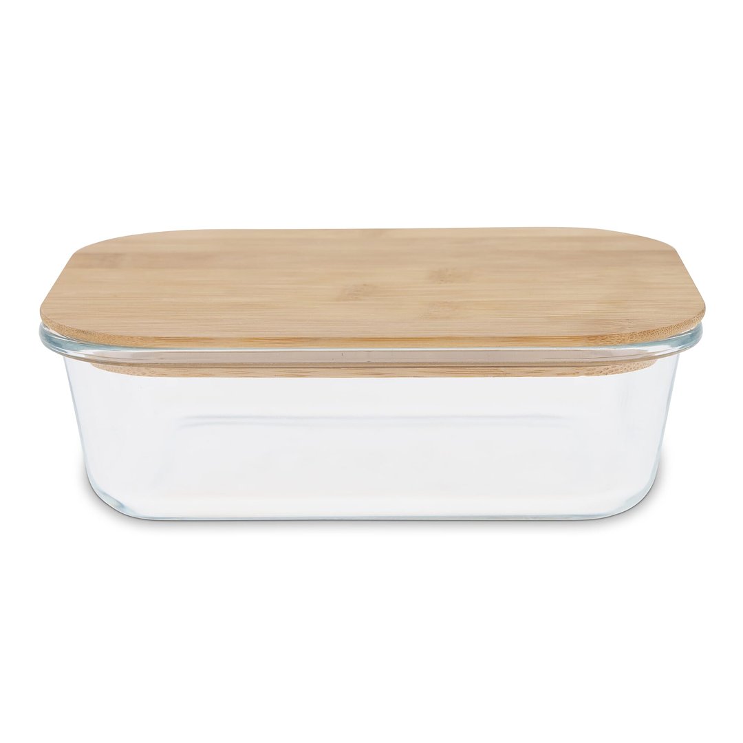 Lunchbox aus Glas mit Bambusdeckel Anritari