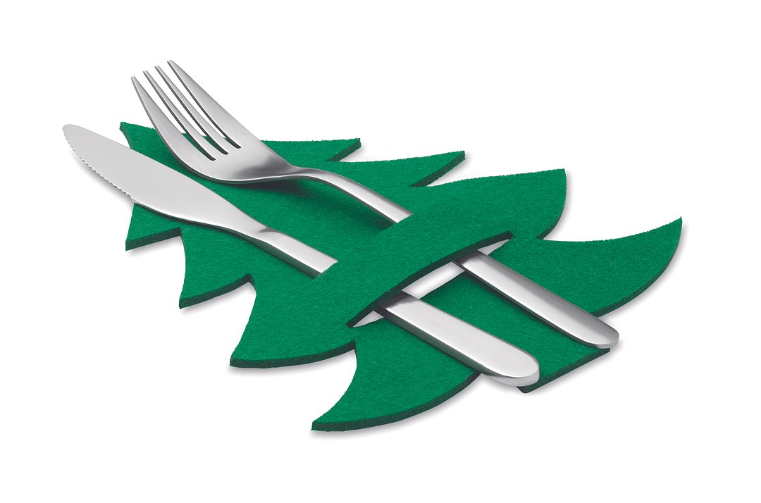 Besteckhalter-Set RPET-Filz Adivich