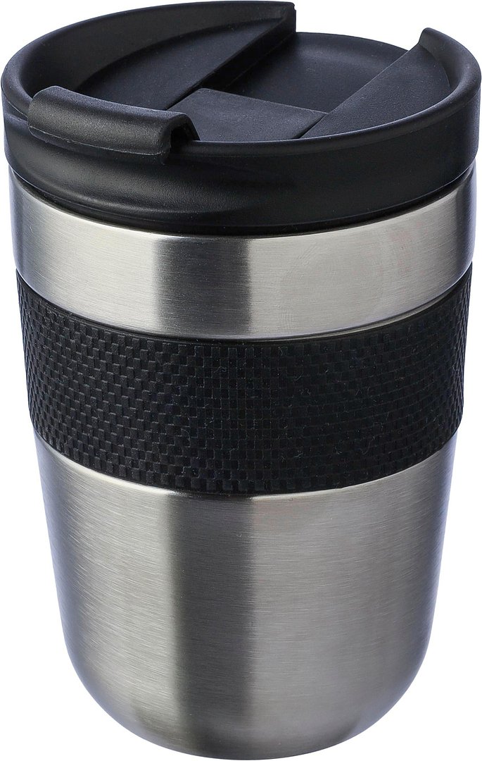 Trinkbecher Andrg | Edelstahl | 300 ml | Silikongriff