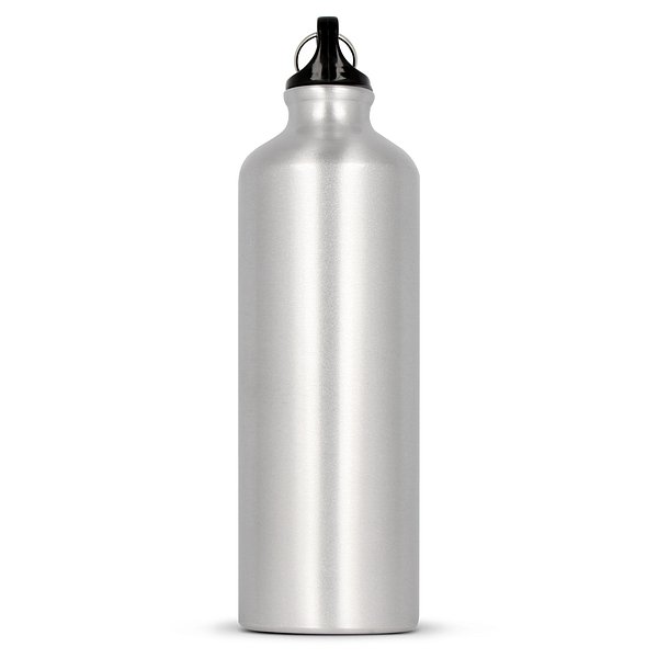 Aluminium Wasserflasche mit Karabiner 750ml Stgaunela