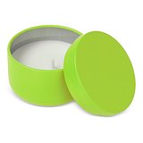 Asana unparfümierte Kerze auf Pflanzenbasis in recycelter Dose Menjast