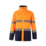 Zweifarbiger Parka (190g/m²), aus Polyester (100%), mit PU-Beschichtung Rendrio