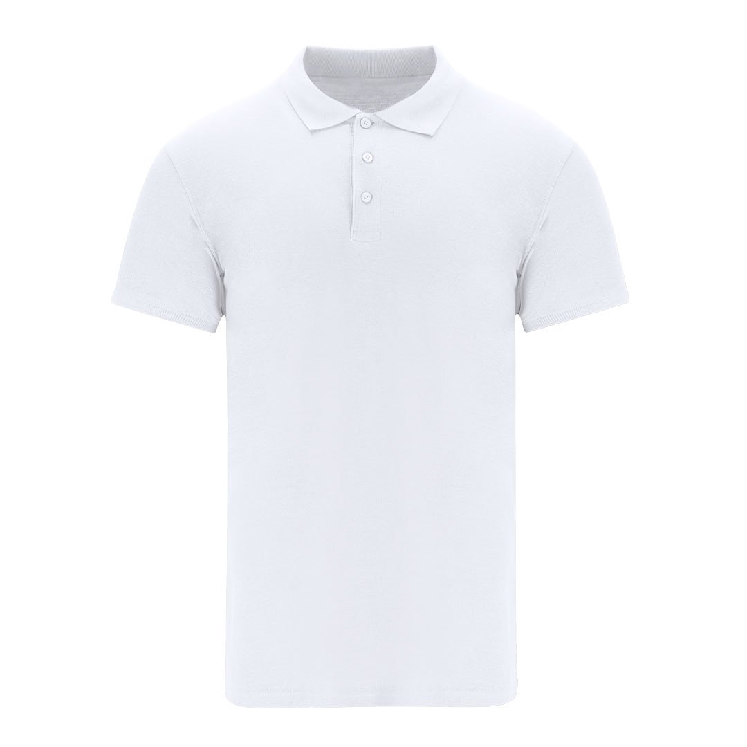 Erwachsene Weiss Polo-Shirt Idlin