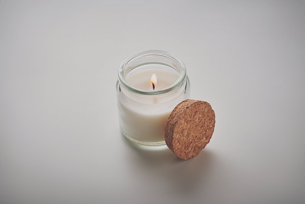 Kerze aus Pflanzenwachs 70g Jonnatri