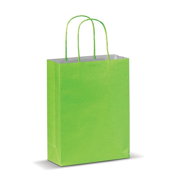 Kleine Papiertasche im Eco Look 120g/m² Lütz