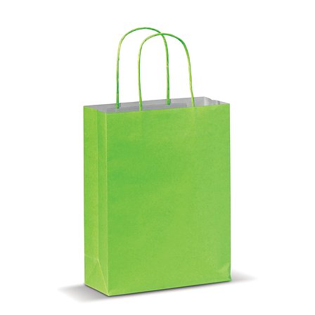 Kleine Papiertasche im Eco Look 120g/m² Lütz