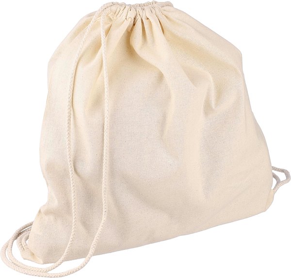 Kordelzug-Rucksack Baumwolle (150 g/m²) Biste