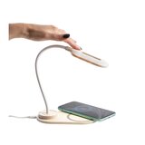 Tischlampe mit Induktionsladegerät (Schnellladefunktion, 10W) Adicoren