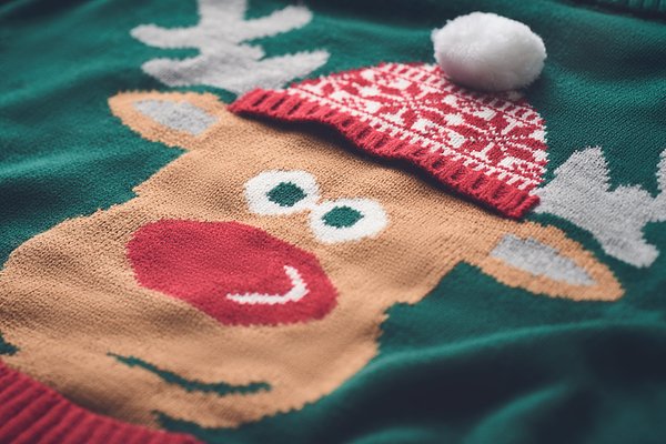 Weihnachtspullover L/XL Anneli