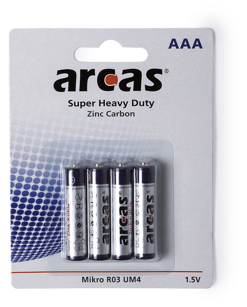 Blister 4 Batterien 1,5V