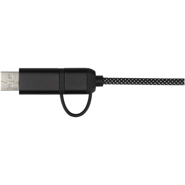 65 W, 100 cm, RCS-zertifiziertes magnetisches 5-in-1-Ladekabel - Loricori
