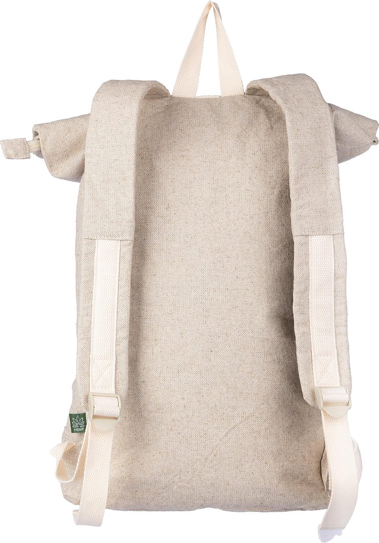Hanf (280 gr/m2) Rolltop Rucksack Rudep