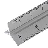 Aluminium-Dreiecklineal 30 cm Warjat