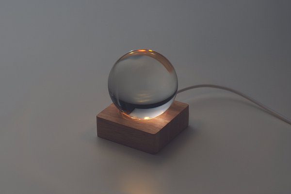 LED-Glaskugel Fenatia