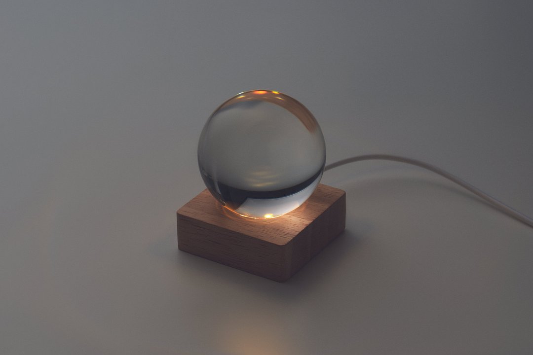 LED-Glaskugel Fenatia
