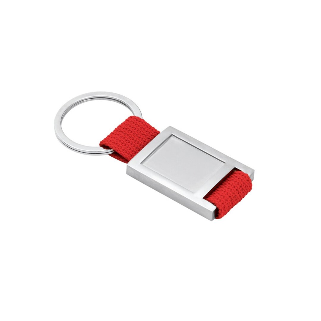 Schlüsselanhänger aus Metall und Gurtband Betovia