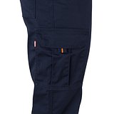 Zweifarbige Stretch-Hose mit mehreren Taschen (240 g/m²), aus Baumwolle (46 %), EME (38 %) und Polyester (16 %) Giulier