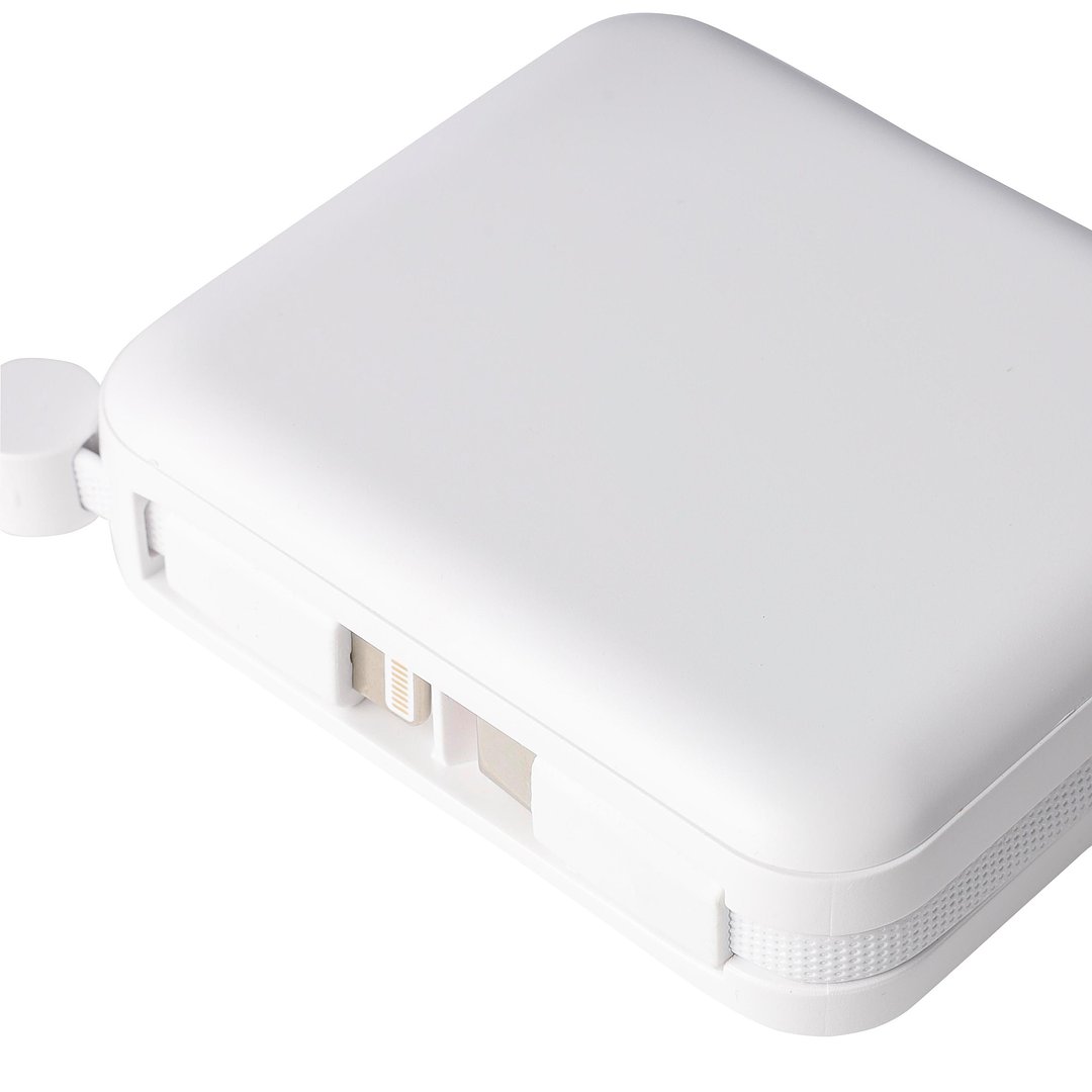 Recycelte ABS-Powerbank Neli