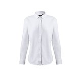Hemd Oxford (180 g/m²) für Damen, aus Baumwolle (50 %), Polyester (45 %) und Elasthan (5 %) Mudesch