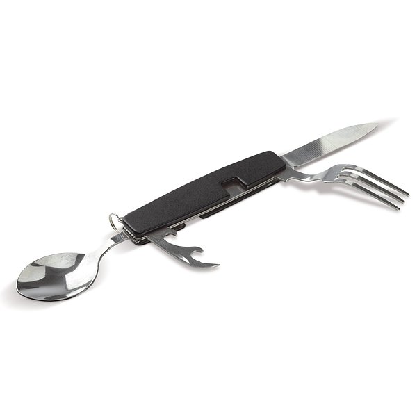 Zusammenklappbares Besteck im Multi-tool Uelleer