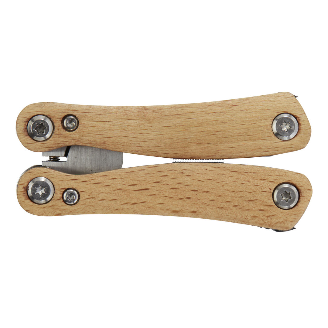 Mittelgrosses Multitool aus Holz mit 12 Funktionen - Lütht
