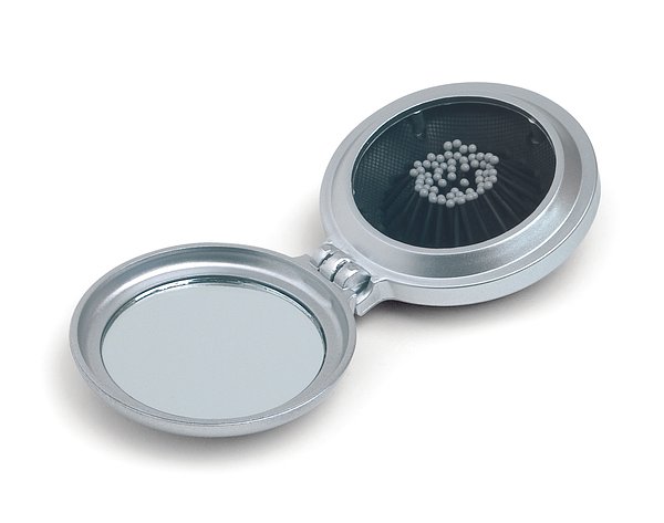 Haarbürste mit Spiegel Orlixn